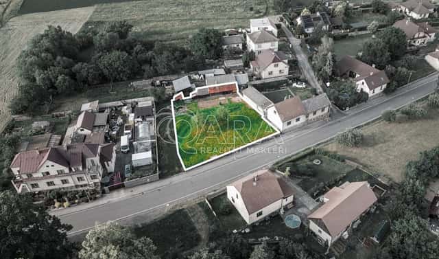 Prodej stavebního pozemku 966 m², Kácov, okres Kutná Hora