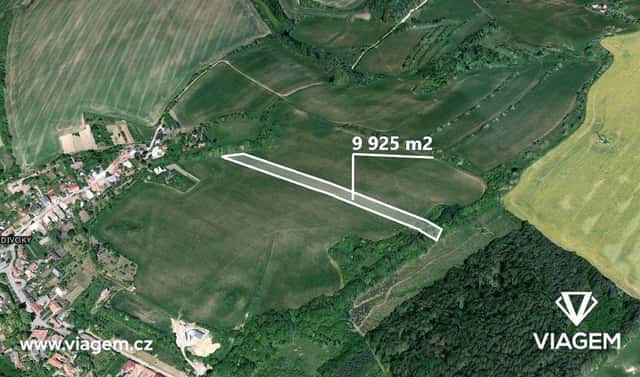 Prodej pole 992 m², Zdounky, okres Kroměříž
