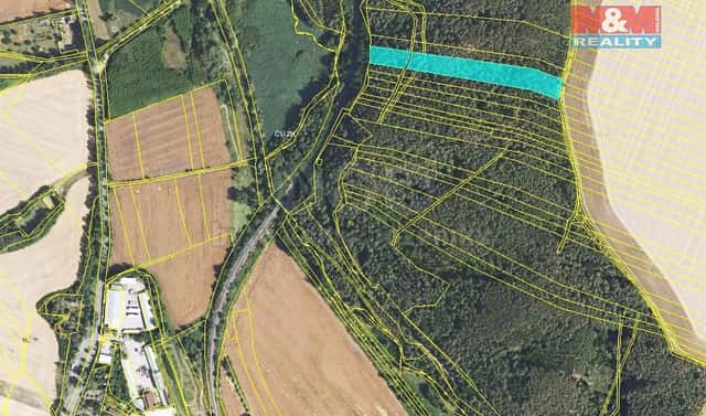 Prodej lesa 9 036 m², Lužná, okres Rakovník