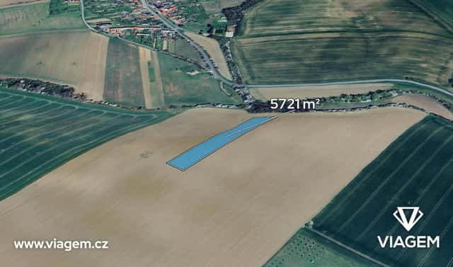 Prodej pole 953 m², Zborovice, okres Kroměříž