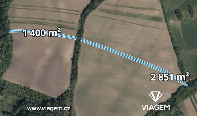 Prodej pole 2 125 m², Hrubá Vrbka, okres Hodonín