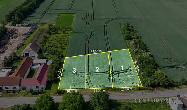 Prodej stavebního pozemku 1 000 m², Znojmo