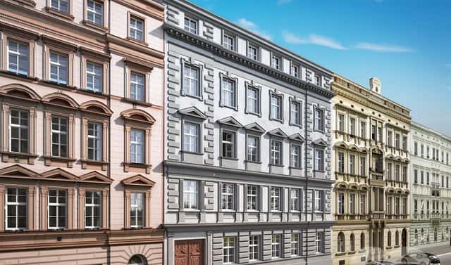 Pronájem bytu 1+kk 29 m², Peckova, Praha 8 – Karlín