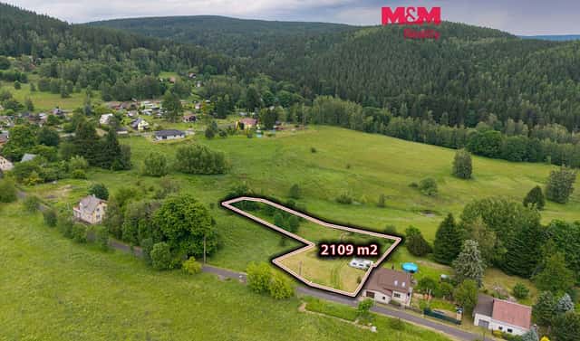 Prodej stavebního pozemku 2 109 m², Rotava, okres Sokolov
