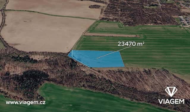 Prodej pole 11 735 m², Škvorec, okres Praha-východ
