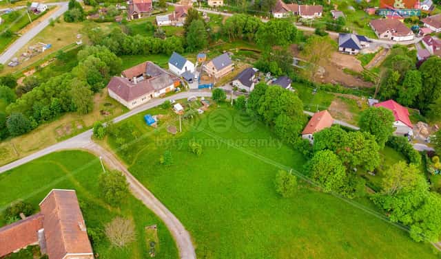 Prodej stavebního pozemku 1 438 m², Skřípov, okres Prostějov