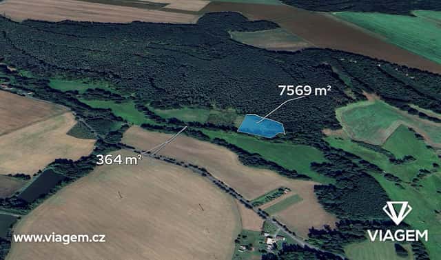 Prodej pole 3 807 m², Vrbatův Kostelec, okres Chrudim