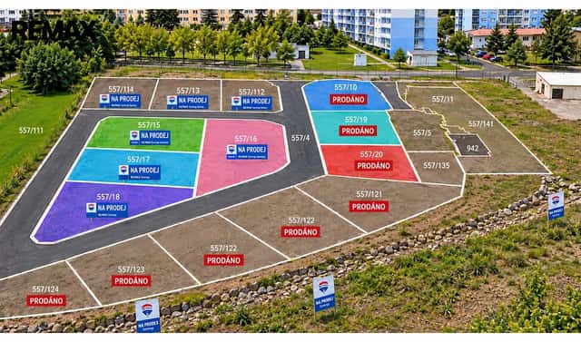 Prodej stavebního pozemku 643 m², Krupka, okres Teplice