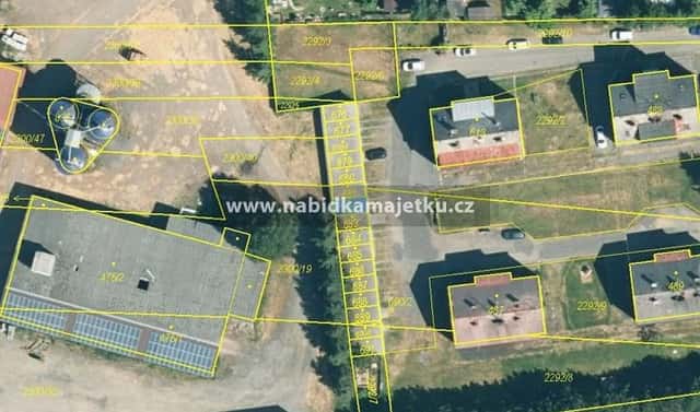Prodej stavebního pozemku 21 m², Kožlany, okres Plzeň-sever