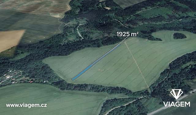 Prodej pole 1 925 m², Doubravice nad Svitavou, okres Blansko