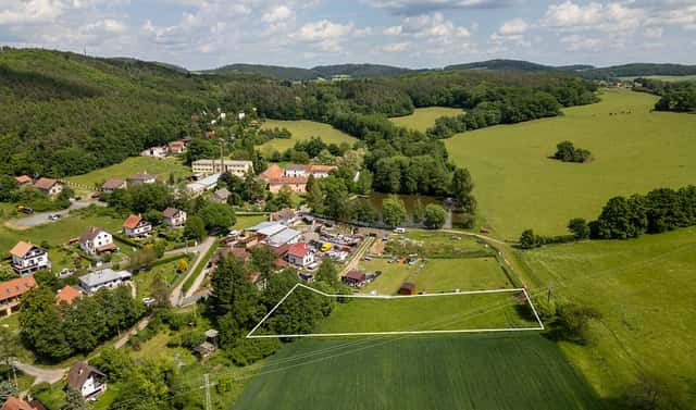 Prodej stavebního pozemku 2 512 m², Rabyně, okres Benešov