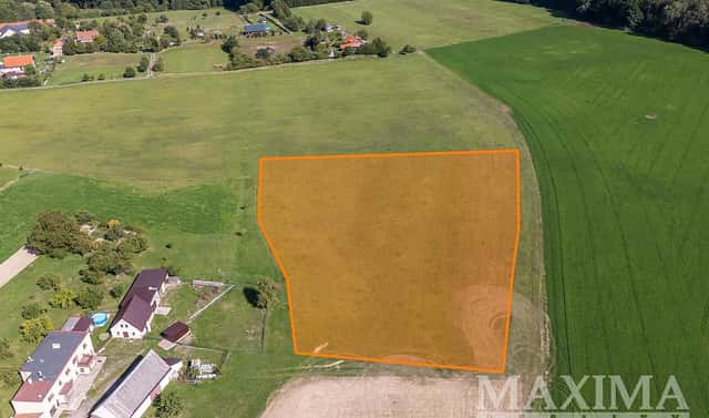 Prodej pole 7 163 m², Lhotky – Řehnice, okres Mladá Boleslav