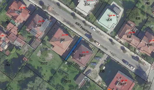 Prodej stavebního pozemku 29 m², Poděbrady, okres Nymburk