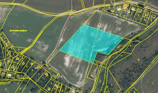 Prodej pole 13 751 m², Malá Hraštice, okres Příbram