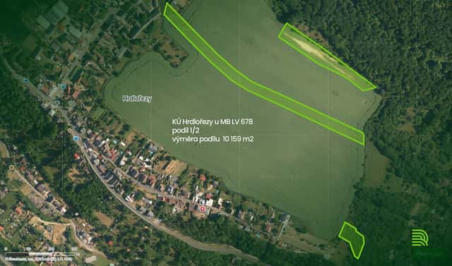 Prodej pole 10 159 m², Hrdlořezy, okres Mladá Boleslav