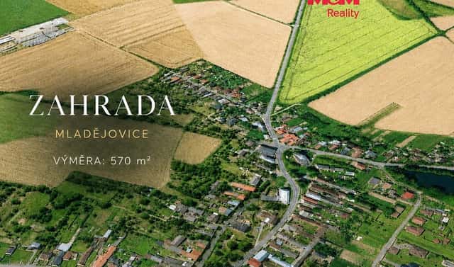 Prodej zahrady 570 m², Mladějovice, okres Olomouc