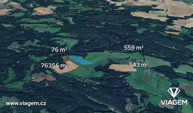 Prodej pole 15 466 m², Blatce, okres Česká Lípa