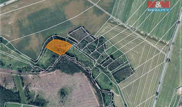 Prodej louky 4 521 m², Brzkov, okres Jihlava