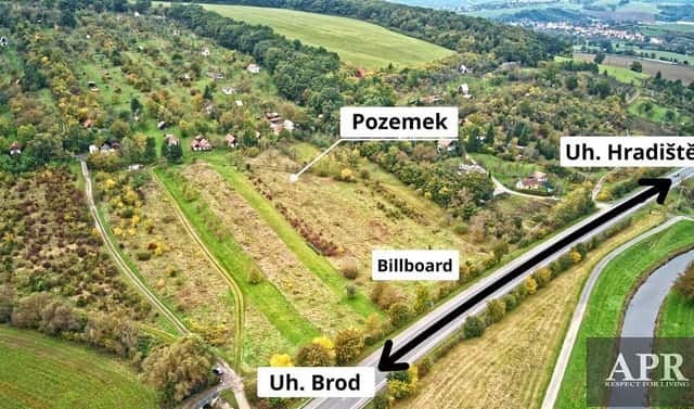 Prodej pozemku 1 394 m², Uherský Brod, okres Uherské Hradiště