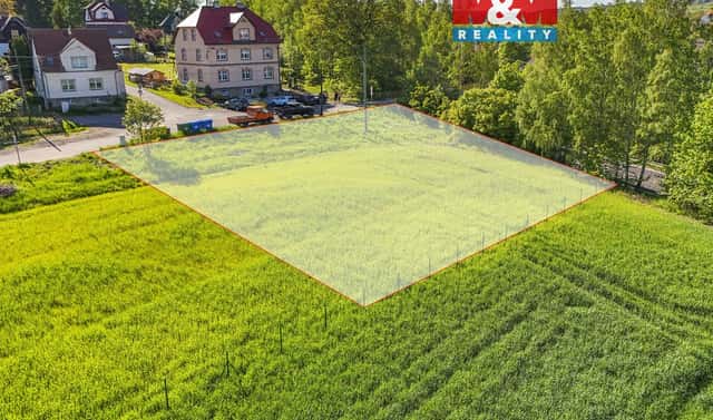 Prodej stavebního pozemku 1 590 m², Hazlov, okres Cheb