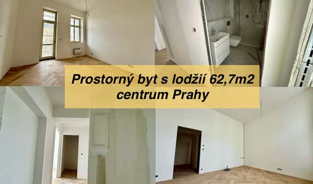 Prodej bytu 2+kk 57 m², V tůních, Praha 2 – Nové Město