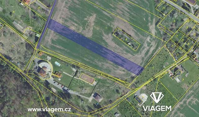 Prodej pole 491 m², Jince, okres Příbram