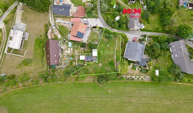 Prodej stavebního pozemku 830 m², Šumperk