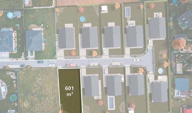 Prodej stavebního pozemku 601 m², Labské Chrčice, okres Pardubice