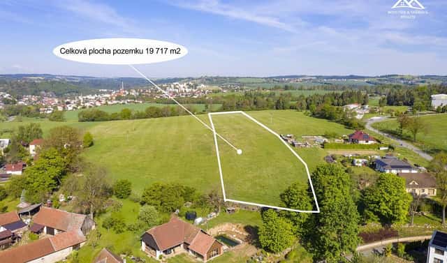 Prodej stavebního pozemku 19 717 m², Ostrov, okres Havlíčkův Brod