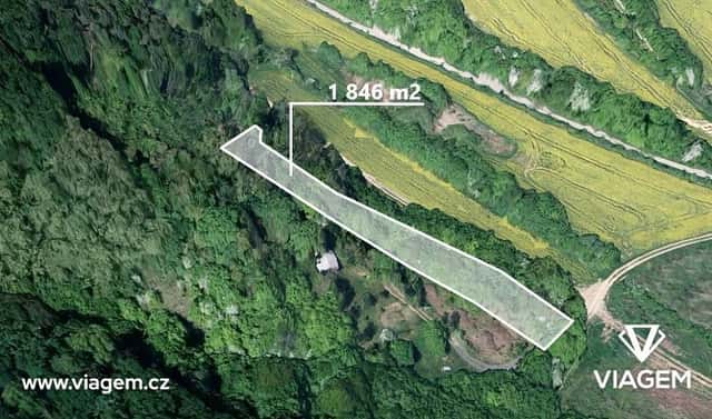 Prodej zahrady 923 m², Ždánice, okres Hodonín