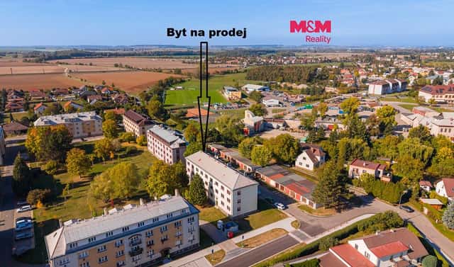 Prodej bytu 2+1 54 m², Opatovice nad Labem, okres Pardubice