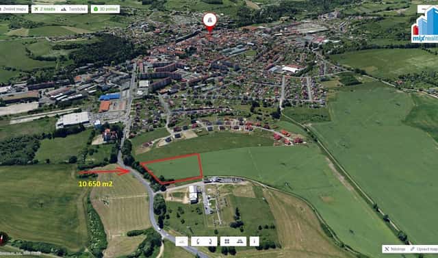 Prodej pole 10 640 m², Hrádecká, Sušice – Sušice II, okres Klatovy
