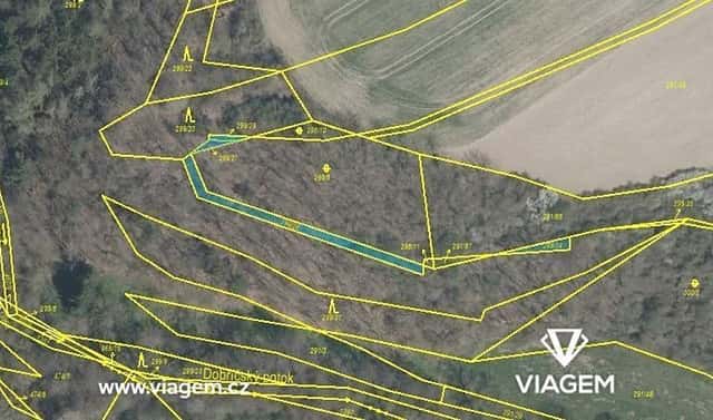 Prodej lesa 306 m², Kaceřov, okres Plzeň-sever