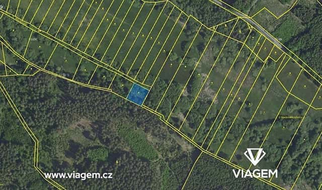 Prodej pole 1 235 m², Vlkančice, okres Praha-východ