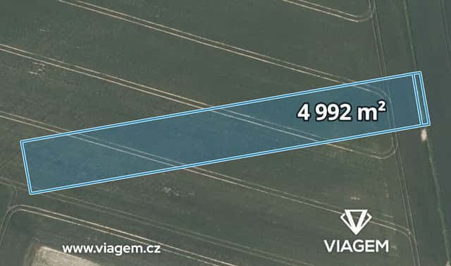 Prodej pole 624 m², Čilec, okres Nymburk