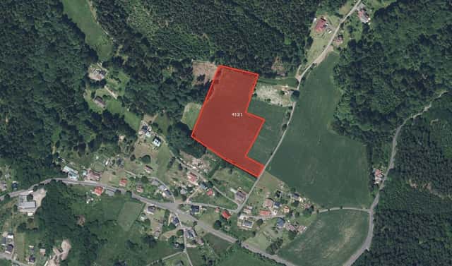 Prodej pole 16 398 m², Pěnčín – Huť, okres Jablonec nad Nisou