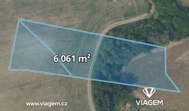 Prodej pole 6 061 m², Nelahozeves, okres Mělník