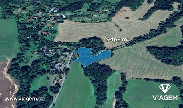 Prodej lesa 591 m², Kravaře, okres Česká Lípa
