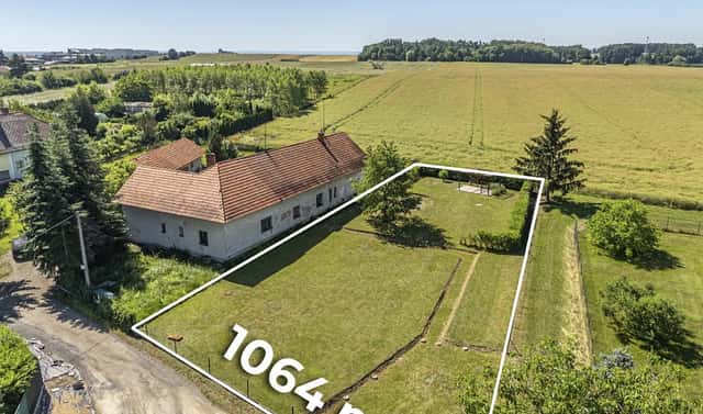 Prodej stavebního pozemku 1 064 m², Dolní Ředice, okres Pardubice