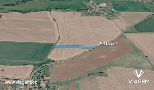 Prodej pole 3 698 m², Občov, okres Příbram