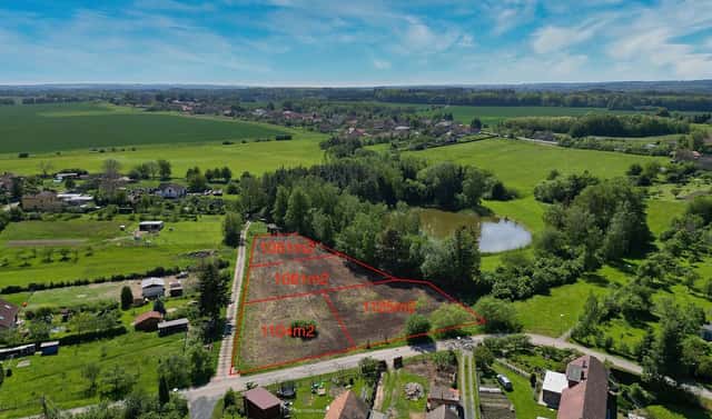 Prodej stavebního pozemku 1 125 m², Žáky, okres Kutná Hora