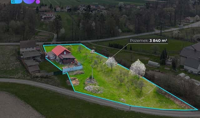 Prodej stavebního pozemku 3 800 m², Vražné – Hynčice, okres Nový Jičín