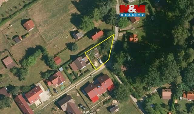 Prodej stavebního pozemku 316 m², Chlum u Třeboně, okres Jindřichův Hradec