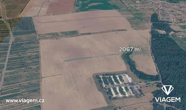 Prodej pole 2 067 m², Ratíškovice, okres Hodonín