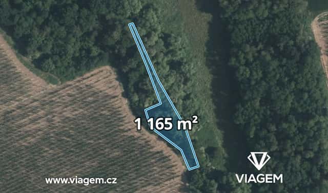 Prodej pole 1 165 m², Lipno, okres Louny