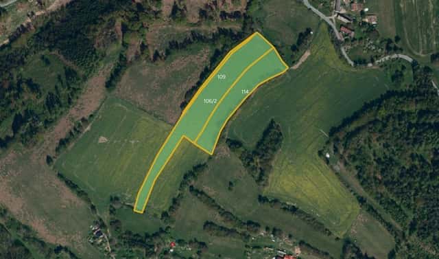 Prodej pole 26 258 m², Kaliště – Podivice, okres Pelhřimov