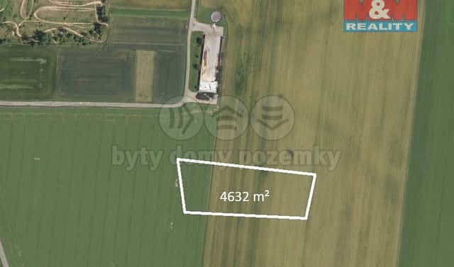 Prodej pole 4 632 m², Náměšť na Hané, okres Olomouc