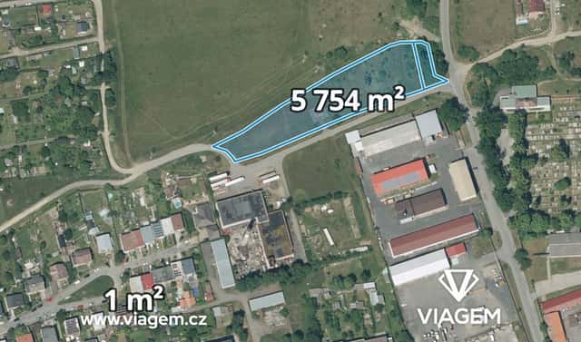 Prodej pole 2 158 m², Stříbro, okres Tachov