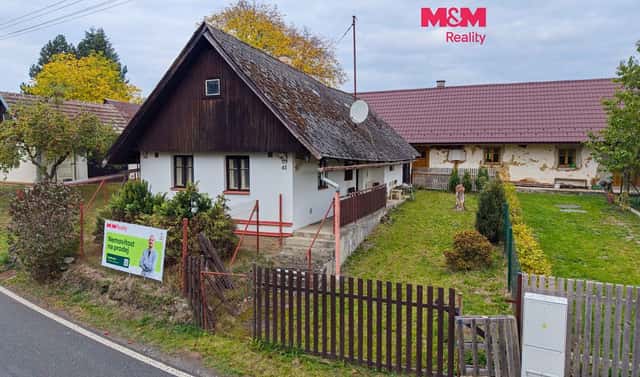 Prodej domu 44 m² s pozemkem 473 m², Němčice, okres Domažlice