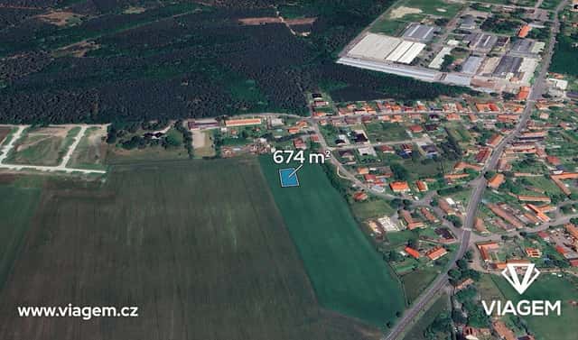 Prodej stavebního pozemku 168 m², Zvěřínek, okres Nymburk